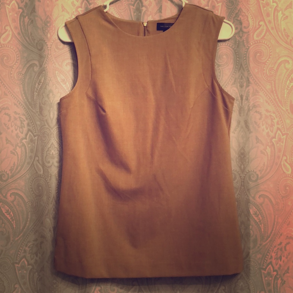 Beige shell blouse